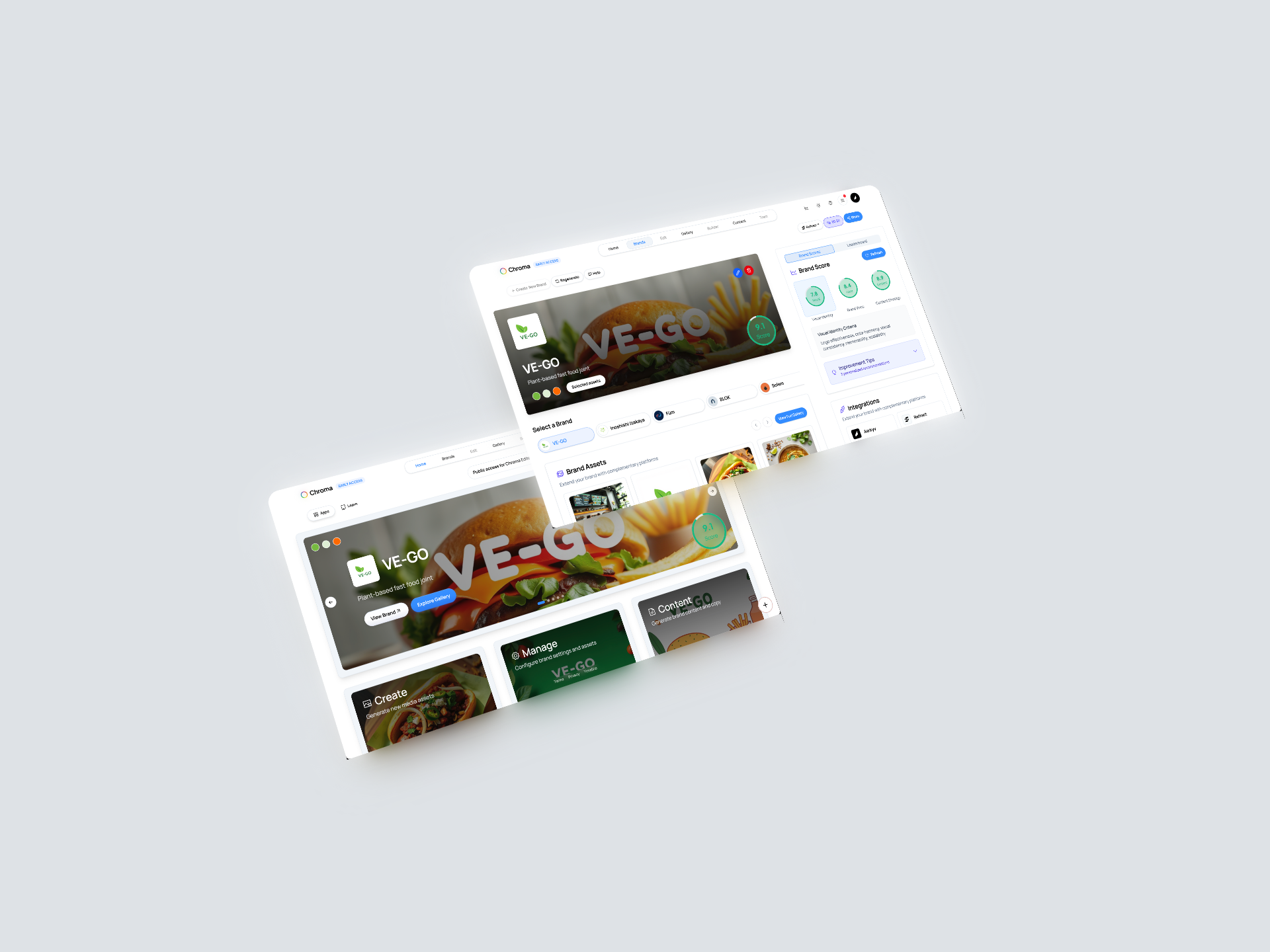 Homepage redesign showing improved navigation and product discovery