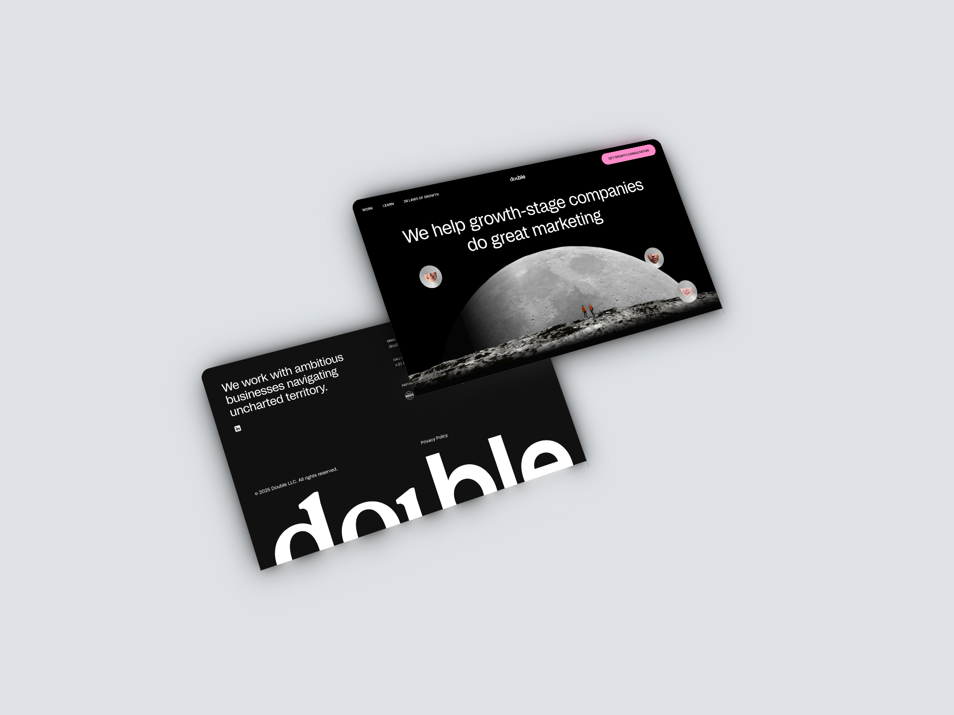 Main dashboard with key metrics